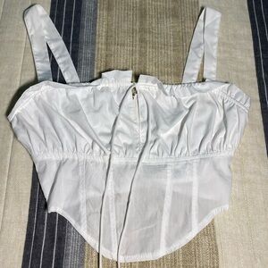 Missguided Elegant White Top